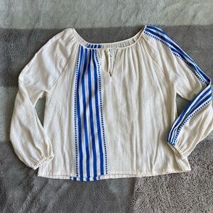 Lemlem Handwoven Blouse—Ethically Made in Ethiopia
